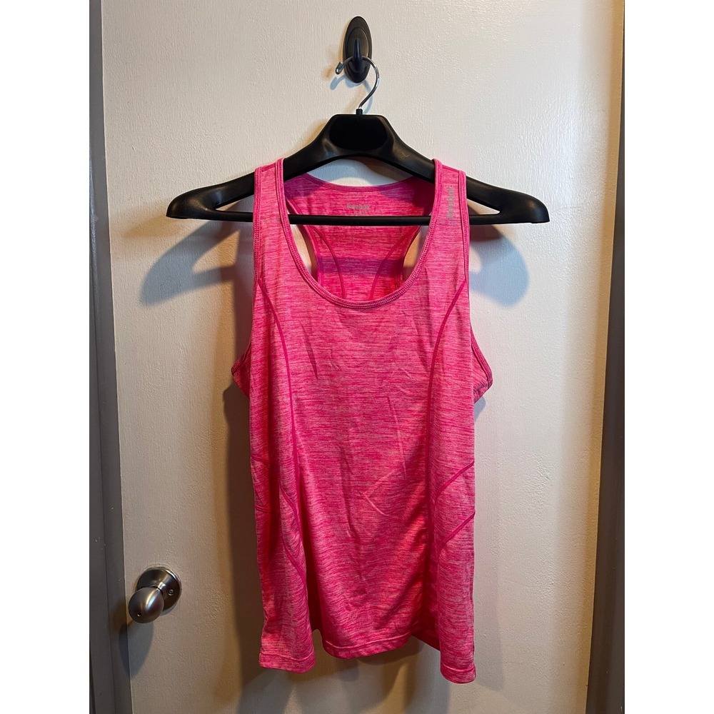 Reebok Misses Hot Pink Tank Top Size XL